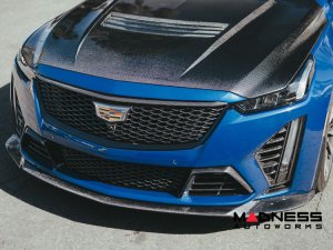 Cadillac CT5-V Carbon Fiber Front Spoiler - Anderson Composites - Blackwing 